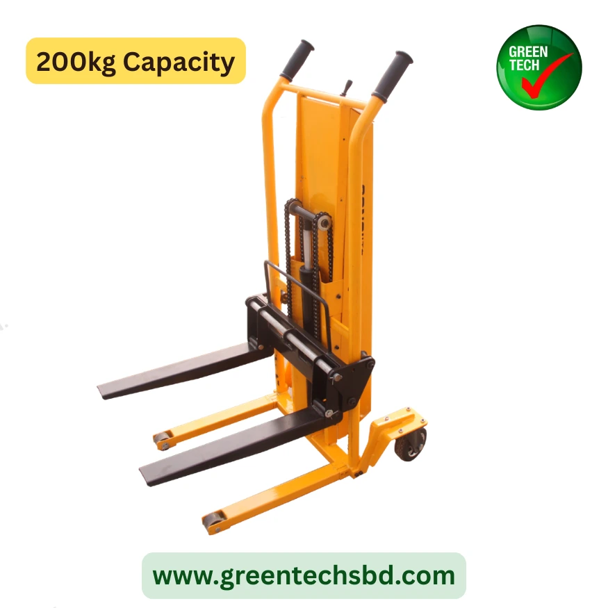 Semi-electric stacker handles | 200kg | 900mm Lift Height - Image 2