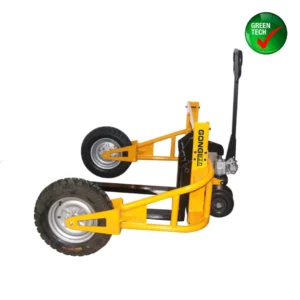 Container Pallet Truck – 1000kg Load, Adjustable Fork Width