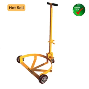 Mechanical oil barrel handling truck
