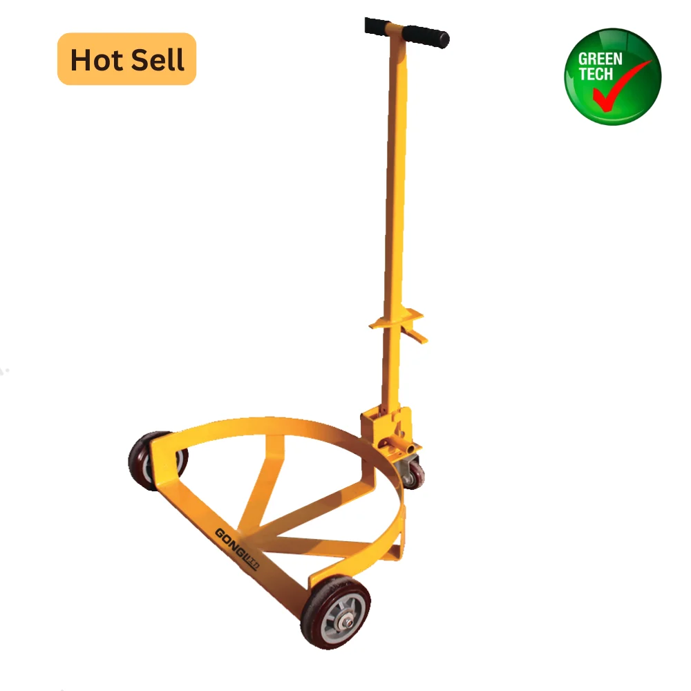 Mechanical oil barrel handling truck