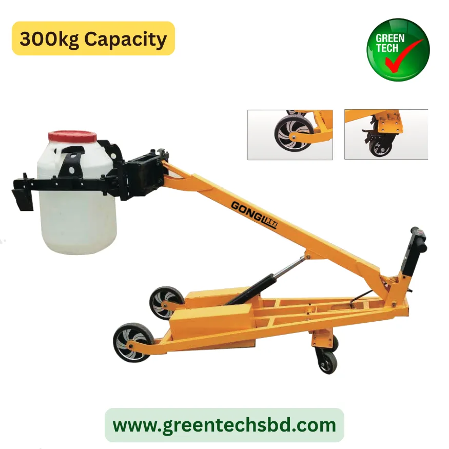 Portable Multi-Functional Crane with Honey Bucket Lifter | 300kg Capacity - Image 2