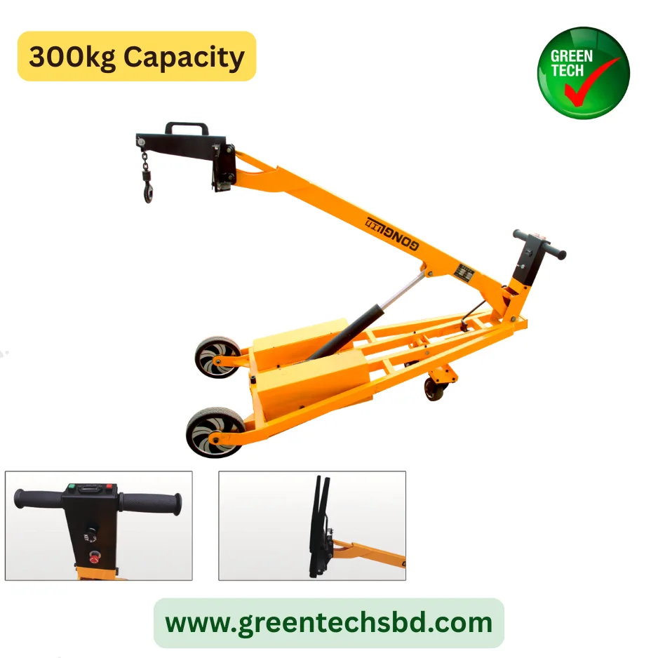 Portable Multi-Functional Crane with Hook | 300kg Capacity - Image 2