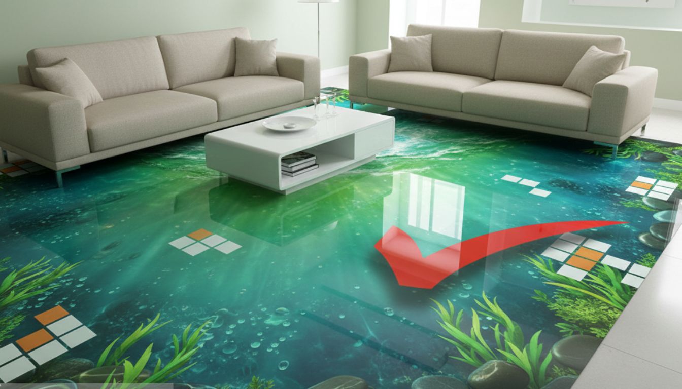 3D Epoxy Flooring (Decorative Epoxy Solution)