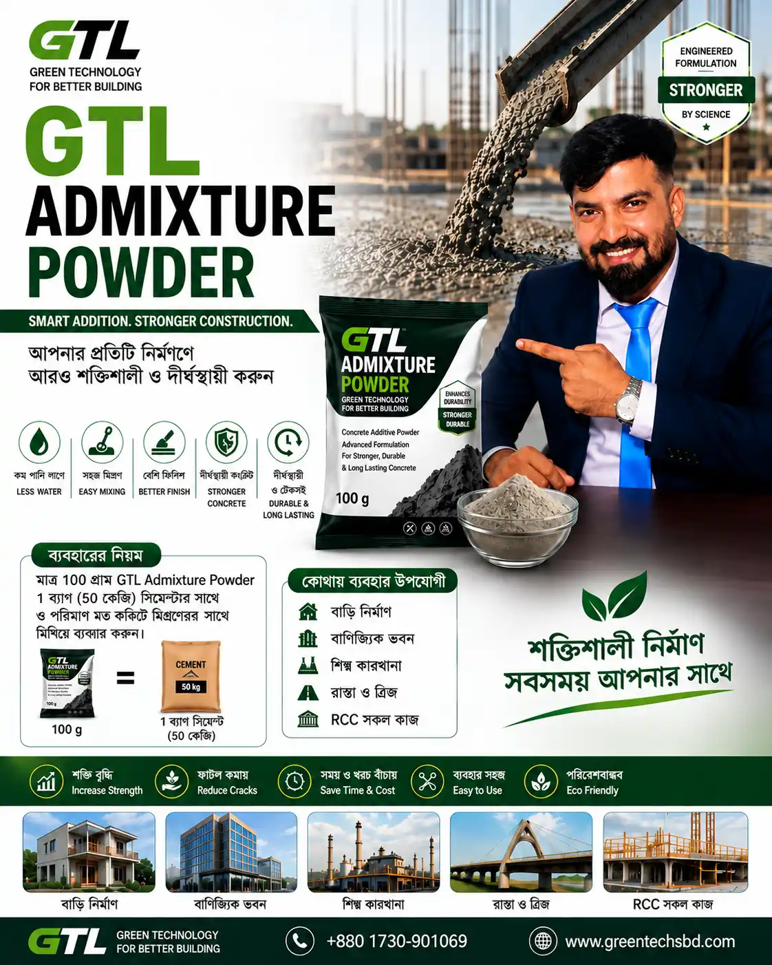 Admixtures | GTL Concrete Admixtures Power - Image 2